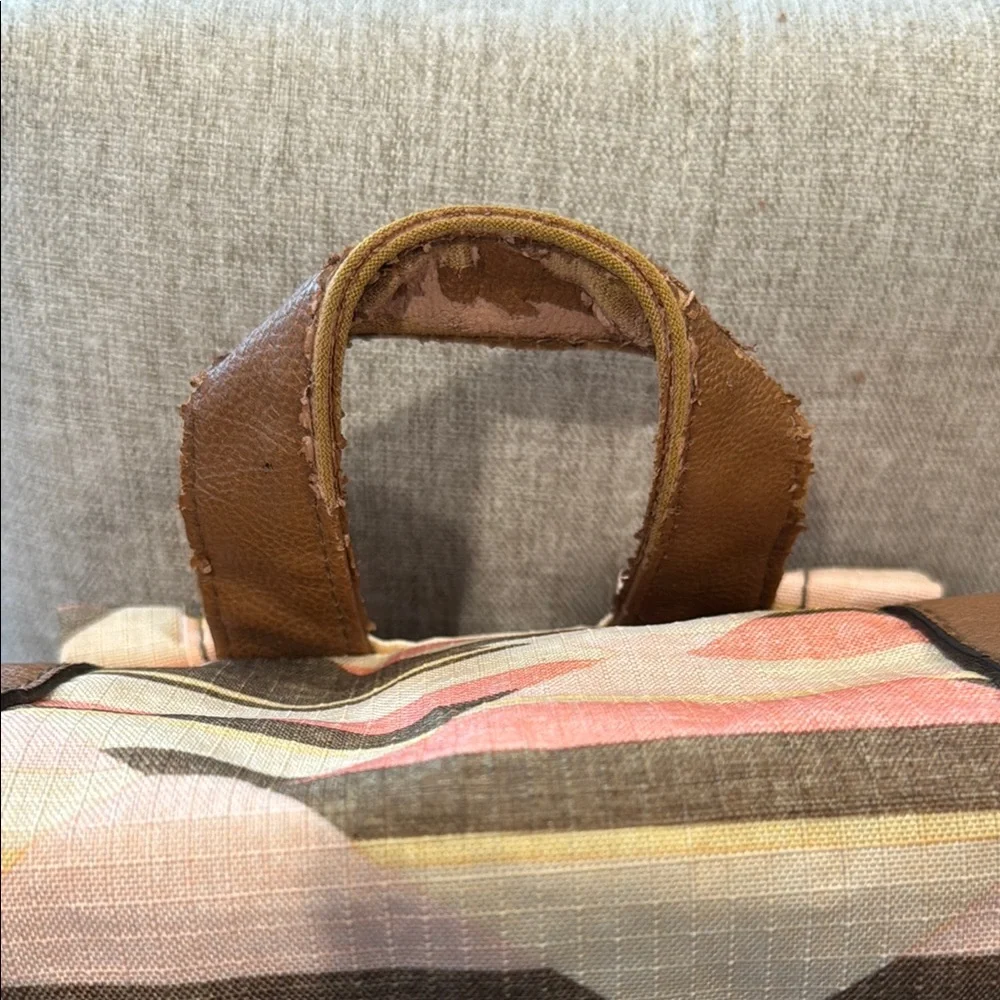 Roxy Pink and Brown Backpack for Everyday Adventures
